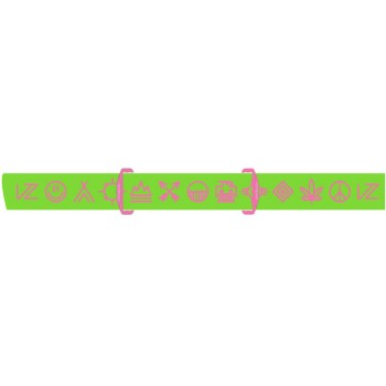 VonZipper Mach vfs Goggle + (Εξτρά φακός) - Μάσκα Ski/Snowboard - Lime Green/Green mirror