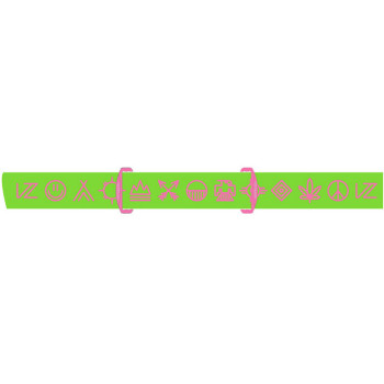 VonZipper Mach vfs Goggle + (Εξτρά φακός) - Μάσκα Ski/Snowboard - Lime Green/Green mirror