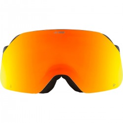 ALPINA Blackcomp Quattroflex-Lite - Μάσκα Ski/Snowboard - Black Yellow matt/Mirror red