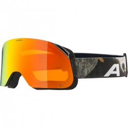 ALPINA Blackcomp Quattroflex-Lite - Μάσκα Ski/Snowboard - Michael Cina Black matt/Mirror red