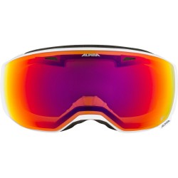 ALPINA ESTETICA Q-Lite Mirror - Μάσκα Ski/Snowboard - White Lilac mat/Rainbow spherical