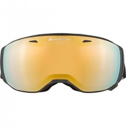 ALPINA ESTETICA QV Quattroflex/Varioflex - Μάσκα Ski/Snowboard - Black mat /Gold spherical