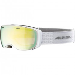 ALPINA ESTETICA QV Quattroflex/Varioflex - Μάσκα Ski/Snowboard - White /Gold spherical