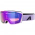 ALPINA Nendaz Quattroflex-Lite - Μάσκα Ski/Snowboard - White Lilac Mat/Lavendar mirror purple