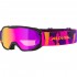 ALPINA PHEOS Junior Quattroflex-Lite Mirror - Παιδική Μάσκα Ski/snowboard - Black Pink matt/Pink mirror