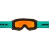 ALPINA Scarabeo Junior Q-Lite Mirror - Παιδική Μάσκα Ski/Snowboard - Black Aqua matt/Green spherical