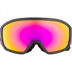 ALPINA Scarabeo Junior Q-Lite Mirror - Παιδική Μάσκα Ski/Snowboard - Black Pink matt/Pink spherical