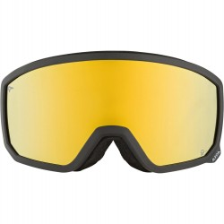 ALPINA  Scarabeo S Q-Lite Mirror - Ski/Snowboard Goggles - Black Yellow matt/Gold Cylindrical