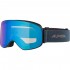 ALPINA Slope Quattroflex-Lite - Μάσκα Ski/Snowboard - Black Blue matt /Blue Mirror