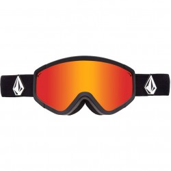 Volcom Attunga Goggle - Μάσκα Ski/Snowboard - Black Matt/Red Chrome