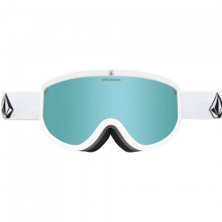 Volcom Footprints Goggle+ (Eξτρα Φακός - Dark Grey) - Μάσκα Ski/Snowboard - White Stone mat/Ice Chrome