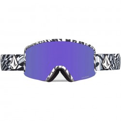 Volcom Garden Goggle + Extra φακός- Μάσκα Ski/Snowboard - Op Art/Purple Chrome