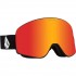 Volcom Odyssey Goggle + (Eξτρα Φακός - Yellow) - Ski/Snowboard Goggles - Matt Black​/Red Chrome​