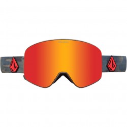 Volcom Odyssey Goggle + (Eξτρα Φακός - Yellow) - Ski/Snowboard Goggles - Cloudwash Camo​/Red Chrome​