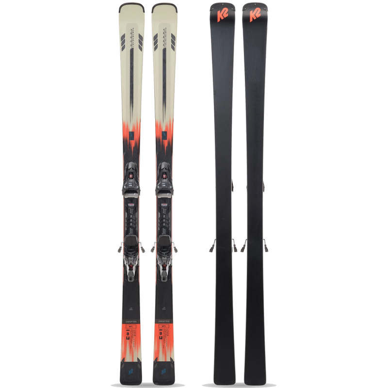 K2 DISRUPTION MTi Skis + MXCELL 12 TCx Quikclik Bindings