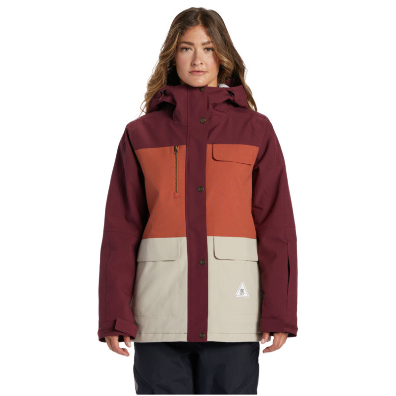 DC Liberate 15K Insulated - Women's Snowboard Jacket - Tawny Port