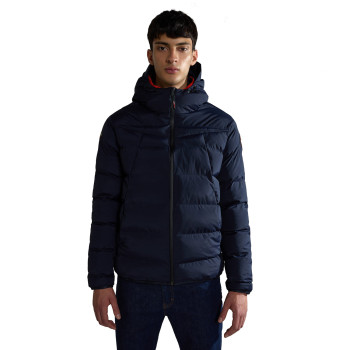 NAPAPIJRI 20-22° Newton - Men's Thermo Puffer Jacket - Blue Marine