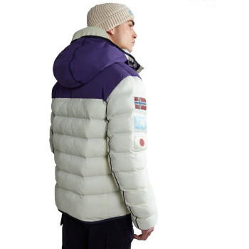 NAPAPIJRI Shackleton - Men's Puffer Jacket - White Whisper