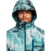 QUIKSILVER Mission Printed Block Insulated - Men's Snow Jacket - Resin Tint Majolica Blue
