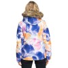 ROXY Jet Ski Insulated - Women's Snow Jacket - Bright White Pansy Pansy