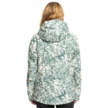 ROXY Jetty - Snow Jacket for Women - Dark Forest Wild 