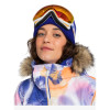 ROXY Jet Ski Insulated - Women's Snow Jacket - Bright White Pansy Pansy