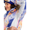 ROXY Jet Ski Insulated - Women's Snow Jacket - Bright White Pansy Pansy