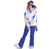 ROXY Jet Ski Insulated - Women's Snow Jacket - Bright White Pansy Pansy