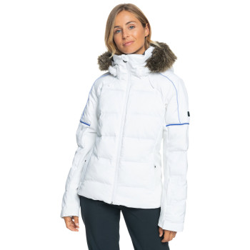 ROXY Snowblizzard Insulated - Women's Technical Snow Jacket - Bright White