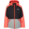 ZIENER Amely Insulated - Junior Snow Jacket - Tie dye hot red