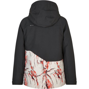 ZIENER Anderl 2 Insulated 10K - Junior Snow Jacket - Cliff Print