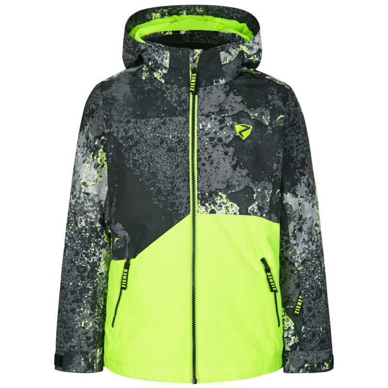 ZIENER Anderl Insulated - Junior Snow Jacket - Galaxy Print