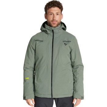 ZIENER Tafar insulated - Men's Snow Jacket - Green Mud