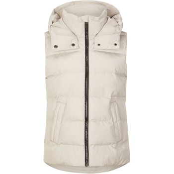 ZIENER Tusja Lady Vest - Γυναικείο Ski Μπουφάν Αμάνικο - Silver Beige