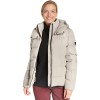 ZIENER Tusja Lady print - Women's Ski Jacket - Silver Beige