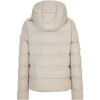 ZIENER Tusja Lady print - Women's Ski Jacket - Silver Beige