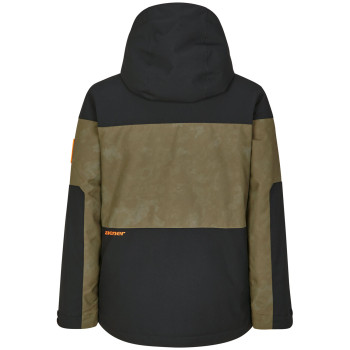 ZIENER Agonis Insulated - Junior Snow Jacket - Tie dye seaweed