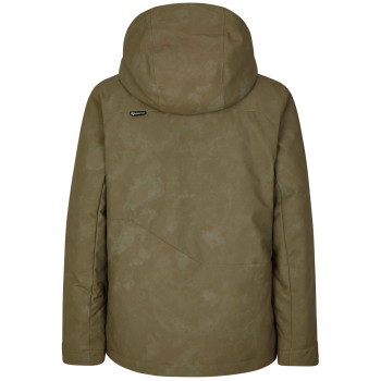 ZIENER Anderl Insulated - Junior Snow Jacket - Tie dye seaweed