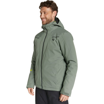 ZIENER Tafar insulated - Men's Snow Jacket - Green Mud