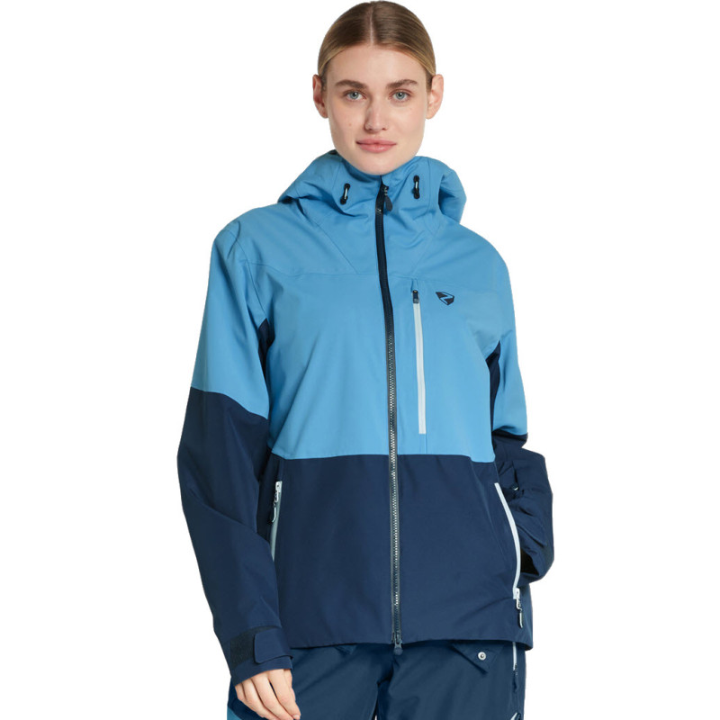 ZIENER Tauris Lady SYMPATEX® - Women's Freeride ski Jacket - Hale Navy