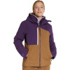 ZIENER Tayara Lavalan® - Women's Freeride snow Jacket - Wood