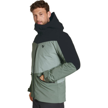 ZIENER Triglav Lavalan® - Men's Freeride snow Jacket - Green Mud