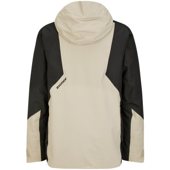 ZIENER Trus SYMPATEX® - Men's Freeride ski Jacket - Black Silver Beige
