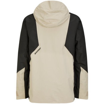 ZIENER Trus SYMPATEX® - Men's Freeride ski Jacket - Black Silver Beige