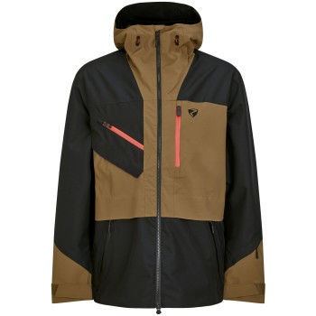ZIENER Trus SYMPATEX® - Men's Freeride ski Jacket - Black Walnut
