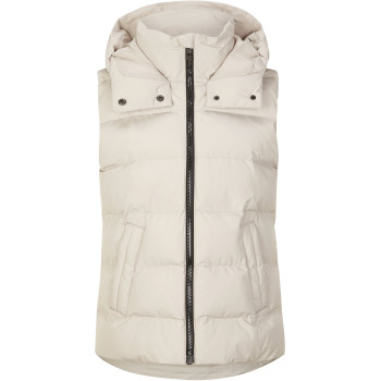 ZIENER Tusja Lady Vest - Ski Jacket Women - Silver Beige