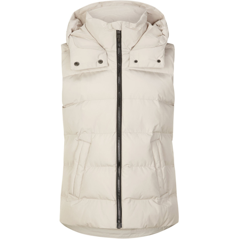ZIENER Tusja Lady Vest - Ski Jacket Women - Silver Beige