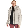 ZIENER Tusja Lady print - Women's Ski Jacket - Silver Beige