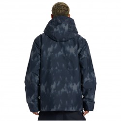 DC Basis Print - Ανδρικό Snow Jacket - Black Tree Runs