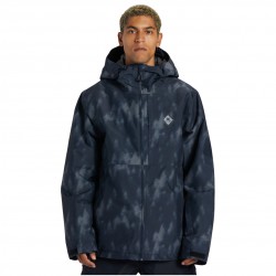 DC Basis Print - Ανδρικό Snow Jacket - Black Tree Runs